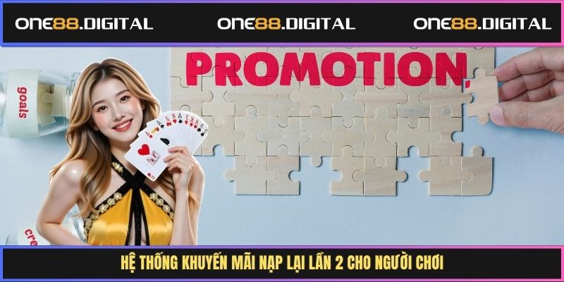 Hệ thống khuyến mãi nạp lại lần 2 cho người chơi
